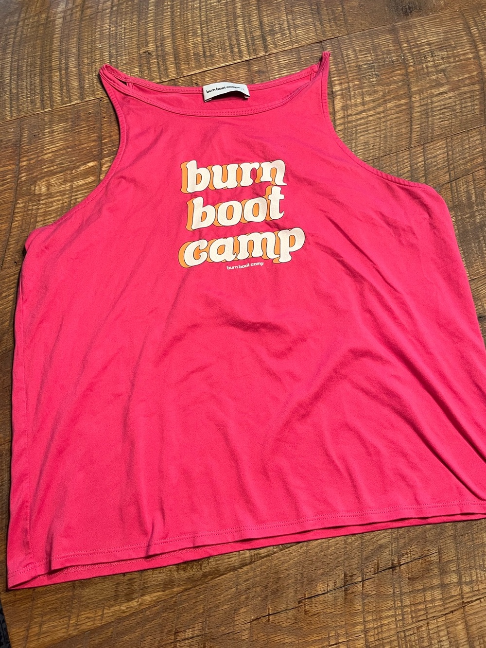 Burn boot camp tank top